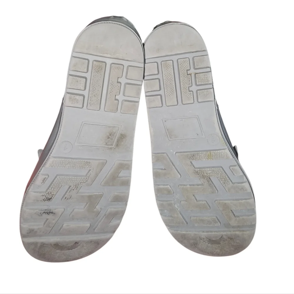 Rainangel Gray and Pink Heart Kids Rain Boots